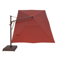 Treasure Garden 10' x 13' AKZPRT PLUS Cantilever Umbrella - Sunbrella & Outdura Fabrics